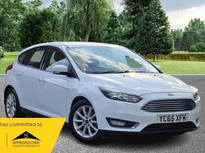 Used Ford Focus Titanium 2015 White