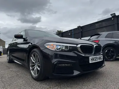 Używany BMW 520 M Sport 2019 Czarny Sedan/Limuzyna