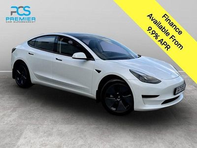 Used Tesla Model 3 Standard Range 366 kW (498 HP) 2021 White Sedan