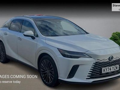 Used Lexus RX450h+ 2024 White Estate