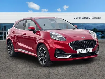 Begagnad Ford Puma ST-Line 2023 Röd SUV