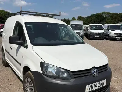 Used VW Caddy Startline 75 HP (55 kW) 2014 White MPV