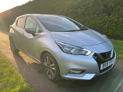 Used Nissan Micra N-Connecta 90 HP (66 kW) 2019 Silver Hatchback