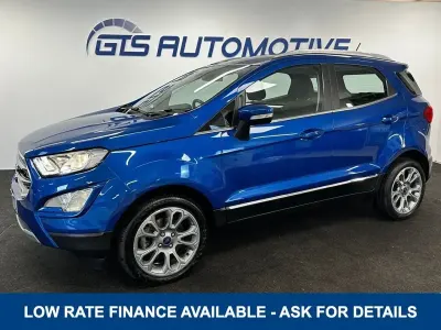 Usado Ford Ecosport Titanium 125 HP (91 kW) 2019 Azul SUV
