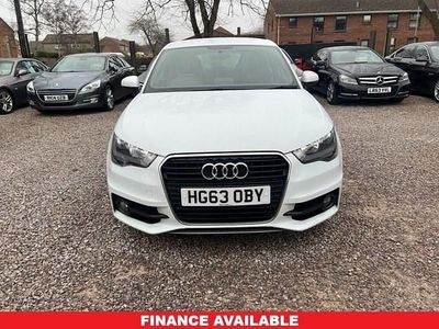 Used Audi A1 Sportback S-Line 105 HP (77 kW) 2014 White Hatchback
