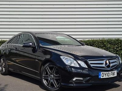 Used Mercedes E350 2010 Black Coupe