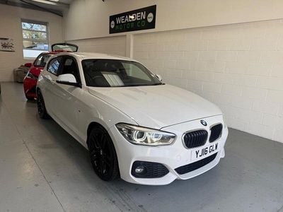 White Used 2016 BMW 118 M Sport Hatchback | £9,295 (Fair price)