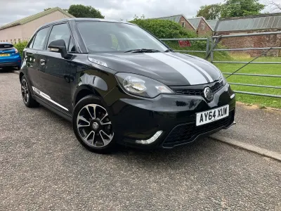 Used MG MG3 106 HP (77 kW) 2014 Black Hatchback