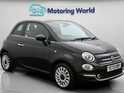 Used Fiat 500C 69 HP (50 kW) 2023 Black Cabriolet
