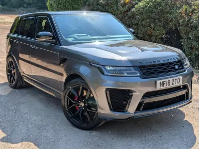 Used Land Rover Range Rover Sport SVR 2018 Grey SUV