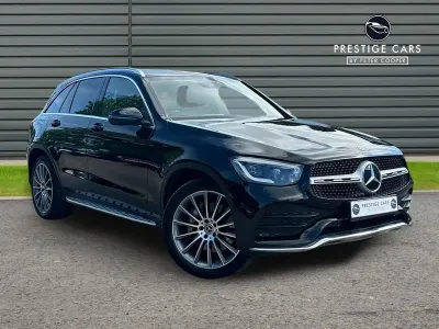 Begagnad Mercedes GLC300 AMG Line Premium 2022 Svart Kombi