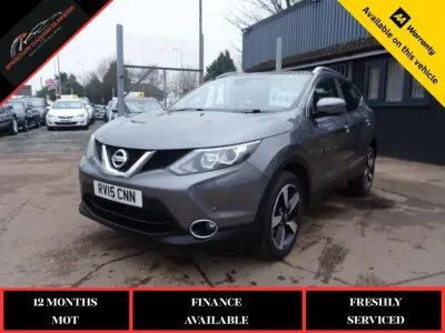 Used Nissan Qashqai N-TEC 115 HP (84 kW) 2015 Grey SUV