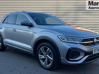 Silver Used 2025 VW T-Roc R-line SUV | £27,282 (Fair price)