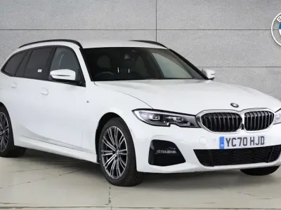 Used BMW 320 M Sport 187 HP (137 kW) 2020 White Estate
