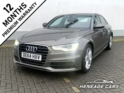 Używany Audi A6 S-Line 2014 Szary Sedan/Limuzyna