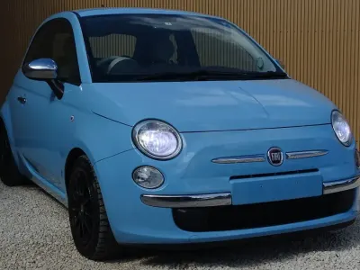 Used Fiat 500 Pop Star 85 HP (62 kW) 2013 Blue Hatchback