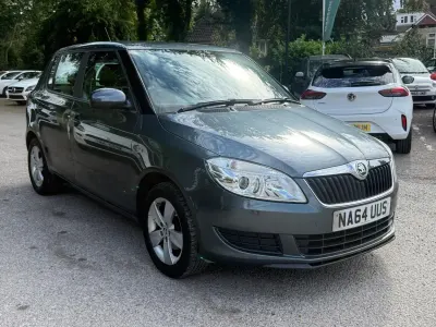 Used Skoda Fabia SE 68 HP (50 kW) 2014 Grey Hatchback