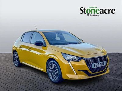 Used Peugeot 208 Allure+ 101 HP (74 kW) 2022 Yellow Hatchback