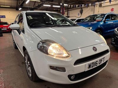 Used Fiat Punto Easy Plus 2016 White Hatchback