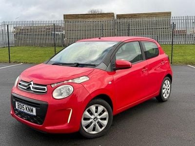 Used Citroën C1 Feel 68 HP (50 kW) 2015 Red Hatchback