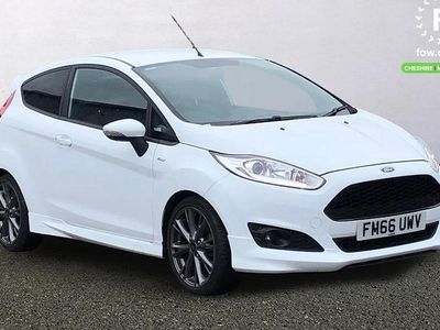 Used Ford Fiesta ST-Line 101 HP (74 kW) 2017 White Hatchback