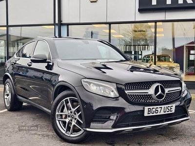 Black Used 2017 Mercedes GLC350 AMG line Coupe | £19,950 (Fair price)