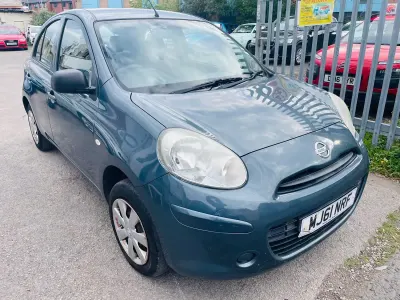 Used Nissan Micra Visia 98 HP (72 kW) 2011 Grey Hatchback