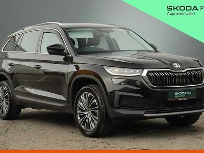 Used Skoda Kodiaq SE L Executive 110 HP (80 kW) 2023 Black magic pearl effect SUV