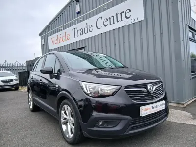 Used Vauxhall Crossland X 81 HP (59 kW) 2018 Black SUV