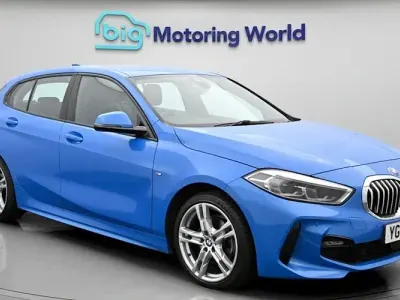 Used BMW 116 M Sport 116 HP (85 kW) 2020 Blue Hatchback