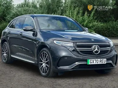 Used Mercedes EQC400 AMG line 300 kW (408 HP) 2020 Grey SUV