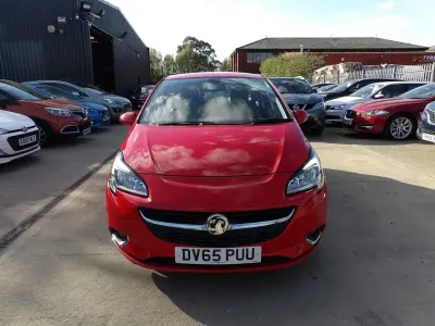 Used Vauxhall Corsa 90 HP (66 kW) 2015 Red Hatchback