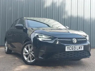 Used Vauxhall Corsa 75 HP (55 kW) 2020 Black Hatchback