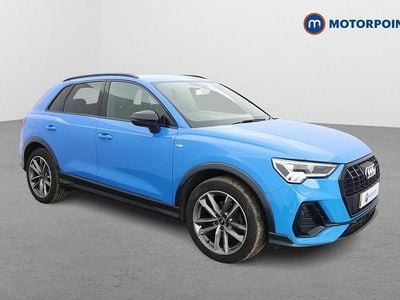 Used Audi Q3 Black Edition 2021 Blue SUV