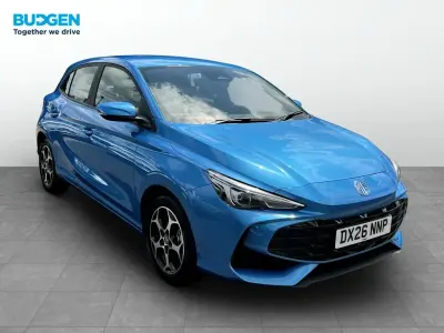 New MG MG3 SE 116 HP (85 kW) 2026 Blue Hatchback