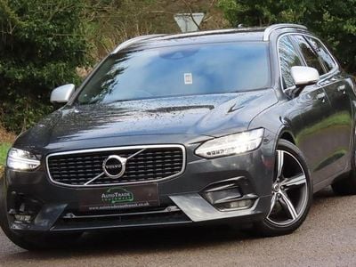 Grey Used 2018 Volvo V90 R-Design Estate | £11,994 (Good price)