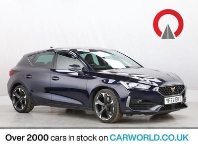 Used Cupra Leon VZ1 245 HP (180 kW) 2022 Blue Hatchback