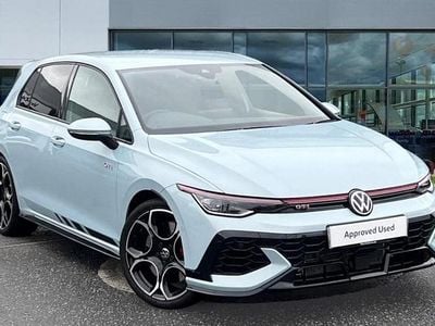 Crystal ice blue metallic Used 2025 VW Golf VIII GTI Clubsport Hatchback | £35,535 (Fair price)