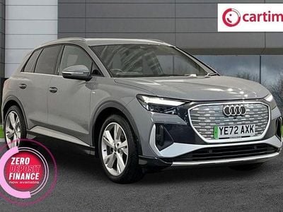 Used Audi Q4 e-tron S-Line 150 kW (204 HP) 2022 Grey SUV
