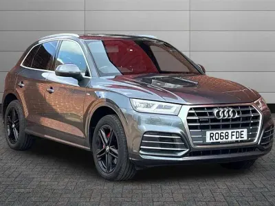 Used Audi Q5 S-Line 190 HP (139 kW) 2018 Daytona grey SUV