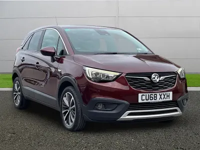 Used Vauxhall Crossland X Elite 102 HP (75 kW) 2019 Red SUV