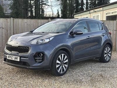 Used Kia Sportage 114 HP (83 kW) 2017 Blue SUV