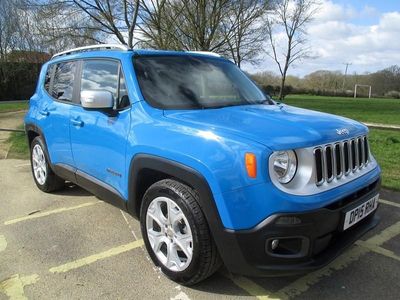 Used Jeep Renegade Limited 140 HP (102 kW) 2015 Blue SUV