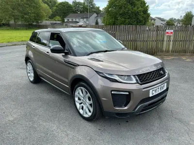 Begagnad Land Rover Range Rover evoque HSE Dynamic 2017 Brun Kombi