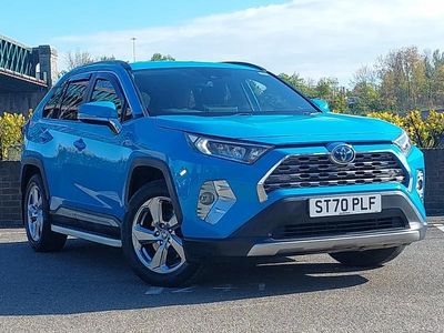 Used Toyota RAV4 Hybrid Design 218 HP (160 kW) 2020 Blue SUV