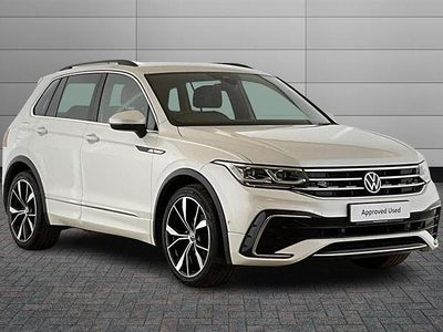 Used VW Tiguan R-line 150 HP (110 kW) 2021 White SUV