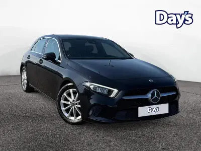 Used Mercedes A180 116 HP (85 kW) 2019 Black Hatchback