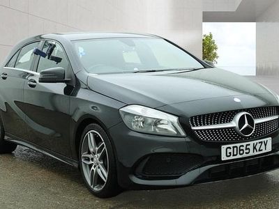 Used Mercedes A200 AMG line 2015 Obsidian black Hatchback