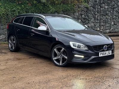 Black Used 2014 Volvo V60 R-Design Estate | £3,495 (Fair price)