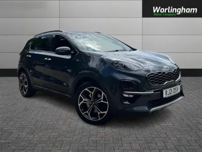 Used Kia Sportage GT-Line 174 HP (127 kW) 2021 Grey SUV